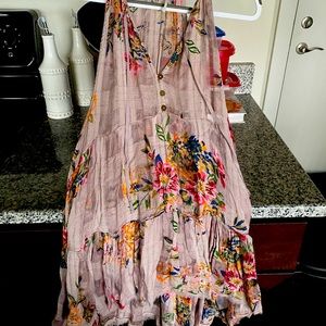 Kimchi Blue Floral Tank/Dress NWOT